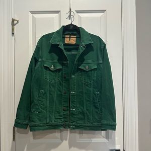 Vintage green jean jacket!